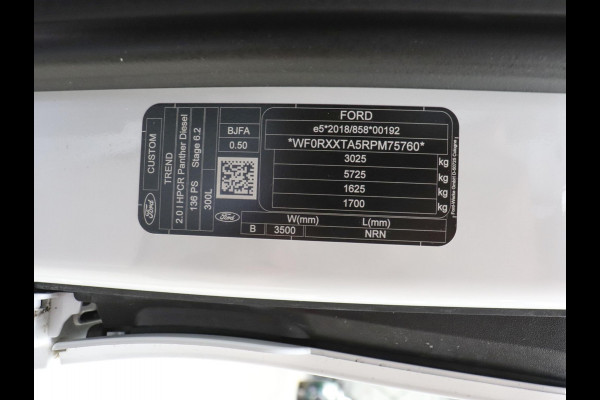 Ford Transit Custom 300 2.0 TDCI L2H1 Trend NM Automaat Airco Navi Cruise PDC Camera