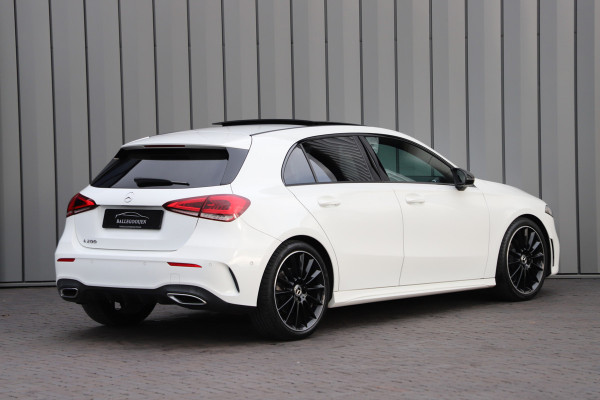 Mercedes-Benz A-Klasse 200 AMG Aut7 | 163PK | Pano | Led | Stoelverwarming | Clima | Apple-carplay | Camera | Widescreen | 2018.