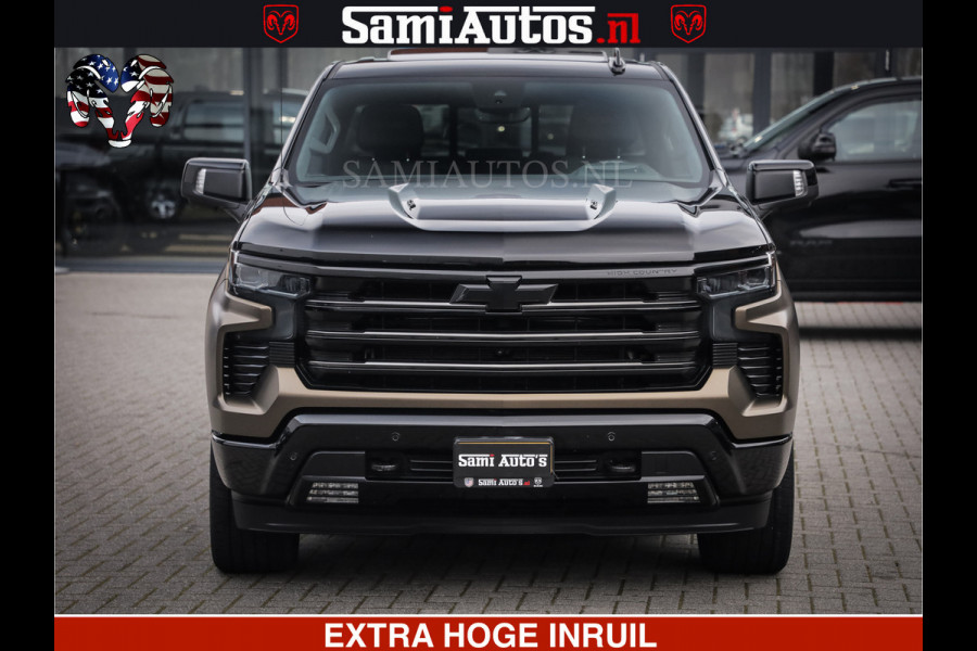 Chevrolet Silverado TWO-TONE COACHWORK | HUD | BLACK EDITION | BOM VOL | PICK UP DODGE RAM | DUBBELE CABINE DC | 5 PERSOONS | GRIJSKENTEKEN |