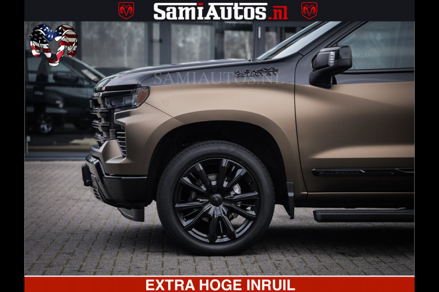 Chevrolet Silverado TWO-TONE COACHWORK | HUD | BLACK EDITION | BOM VOL | PICK UP DODGE RAM | DUBBELE CABINE DC | 5 PERSOONS | GRIJSKENTEKEN |