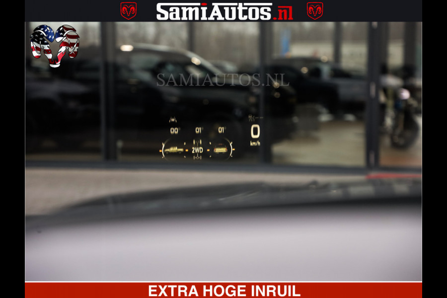 Chevrolet Silverado TWO-TONE COACHWORK | HUD | BLACK EDITION | BOM VOL | PICK UP DODGE RAM | DUBBELE CABINE DC | 5 PERSOONS | GRIJSKENTEKEN |