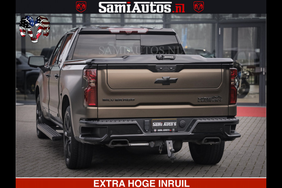Chevrolet Silverado TWO-TONE COACHWORK | HUD | BLACK EDITION | BOM VOL | PICK UP DODGE RAM | DUBBELE CABINE DC | 5 PERSOONS | GRIJSKENTEKEN |