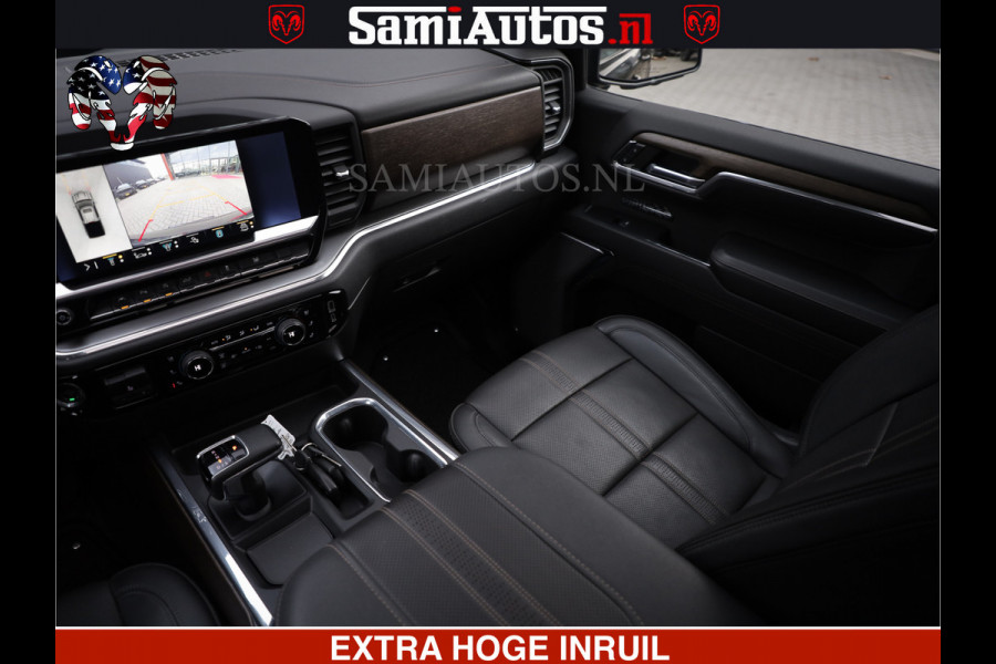 Chevrolet Silverado TWO-TONE COACHWORK | HUD | BLACK EDITION | BOM VOL | PICK UP DODGE RAM | DUBBELE CABINE DC | 5 PERSOONS | GRIJSKENTEKEN |