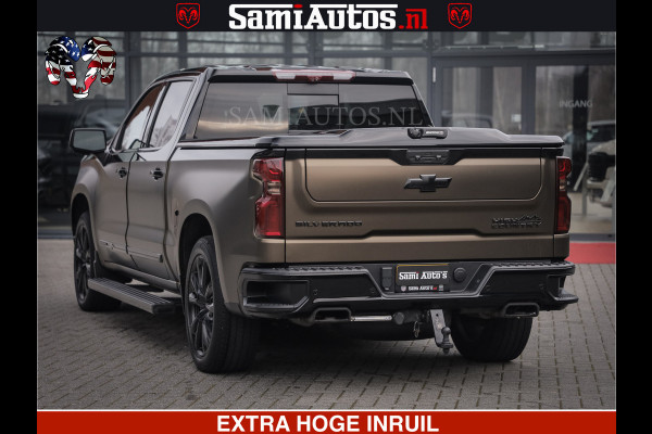 Chevrolet Silverado TWO-TONE COACHWORK | HUD | BLACK EDITION | BOM VOL | PICK UP DODGE RAM | DUBBELE CABINE DC | 5 PERSOONS | GRIJSKENTEKEN |