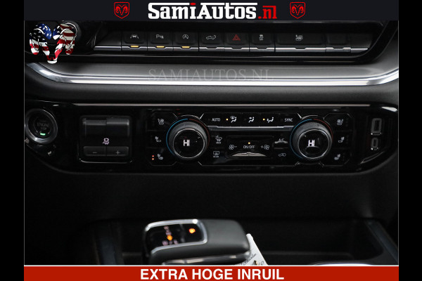 Chevrolet Silverado TWO-TONE COACHWORK | HUD | BLACK EDITION | BOM VOL | PICK UP DODGE RAM | DUBBELE CABINE DC | 5 PERSOONS | GRIJSKENTEKEN |