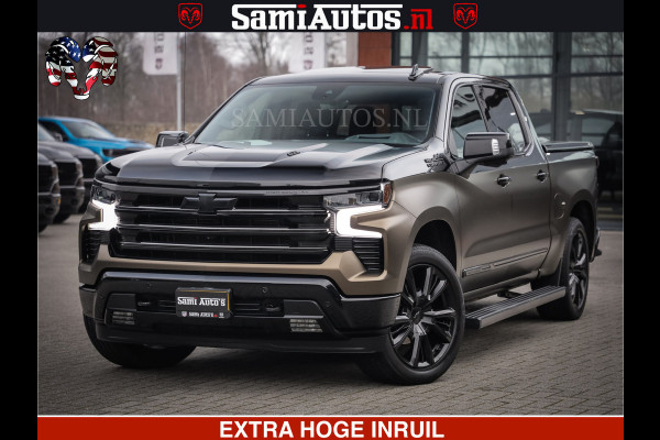 Chevrolet Silverado TWO-TONE COACHWORK | HUD | BLACK EDITION | BOM VOL | PICK UP DODGE RAM | DUBBELE CABINE DC | 5 PERSOONS | GRIJSKENTEKEN |