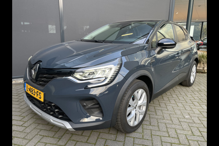 Renault Captur 1.0 TCe 100 Bi-Fuel Business Zen Airco - Cruise control - Parkeersensoren achter - Navigatiesysteem - Bluetooth - Stuur multifunctioneel - Stuur leder - Elektrische ramen - Licht metalen velgen 17 inch - Rijstrooksensor met