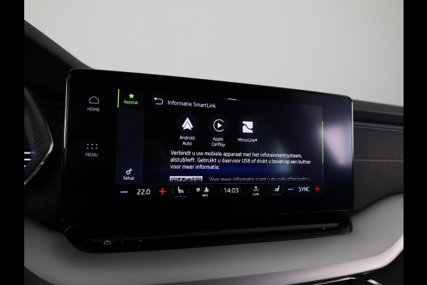 Škoda Octavia Combi 1.0 TSI Style 110pk | Navigatie | Parkeersensoren voor en achter | Apple Carplay -/ Andriod auto |  Verwambare voorstoelen