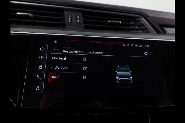 Audi e-tron 50 quattro edition 71 kWh 313 pk | SoH 99% | Navigatie | Trekhaak (afneembaar) | Parkeersensoren | Luchtvering |