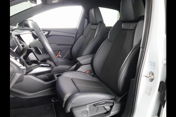 Audi Q4 Sportback e-tron 40 S edition 77 kWh 204 pk | SoH 98% | Navigatie | Parkeersensoren (Park assist) | Achteruitrijcamera | Stoelverwarming | S-Line |
