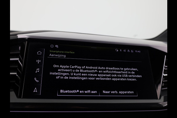 Audi Q4 Sportback e-tron 40 S edition 77 kWh 204 pk | SoH 98% | Navigatie | Parkeersensoren (Park assist) | Achteruitrijcamera | Stoelverwarming | S-Line |