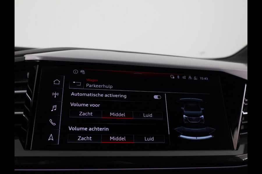 Audi Q4 Sportback e-tron 40 S edition 77 kWh 204 pk | SoH 98% | Navigatie | Parkeersensoren (Park assist) | Achteruitrijcamera | Stoelverwarming | S-Line |