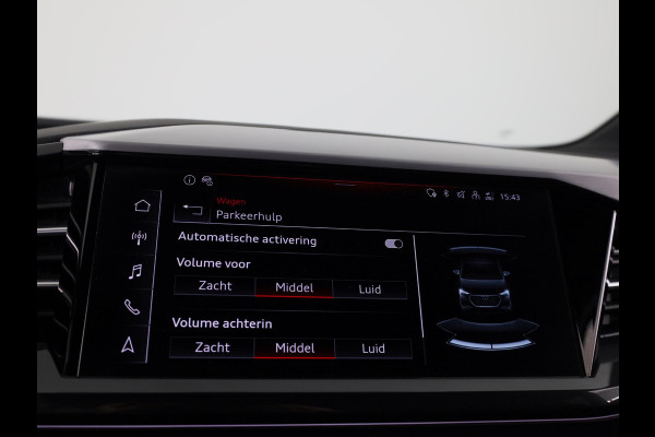 Audi Q4 Sportback e-tron 40 S edition 77 kWh 204 pk | SoH 98% | Navigatie | Parkeersensoren (Park assist) | Achteruitrijcamera | Stoelverwarming | S-Line |