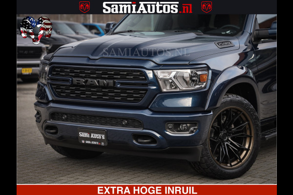 Dodge Ram SPORT | 5.7 V8 4x4 HEMI | PANORAMA DAK | GROOTSCHEM 12 INCH | LPG | Diamond Black Pearl | CREW CAB | DUBBELE CABINE | 5 PERSOONS | DC | VOORRAAD NR 2554 - 6048
