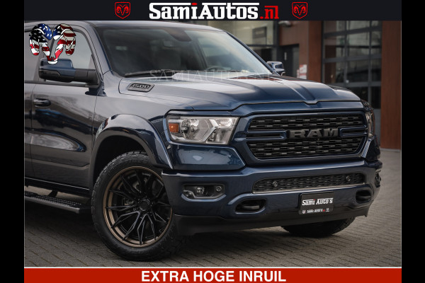 Dodge Ram SPORT | 5.7 V8 4x4 HEMI | PANORAMA DAK | GROOTSCHEM 12 INCH | LPG | Diamond Black Pearl | CREW CAB | DUBBELE CABINE | 5 PERSOONS | DC | VOORRAAD NR 2554 - 6048