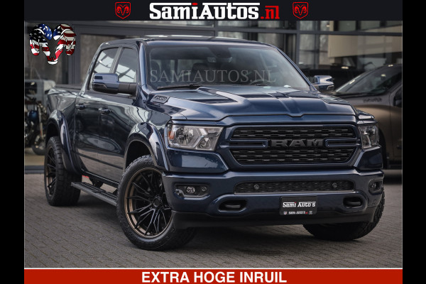 Dodge Ram SPORT | 5.7 V8 4x4 HEMI | PANORAMA DAK | GROOTSCHEM 12 INCH | LPG | Diamond Black Pearl | CREW CAB | DUBBELE CABINE | 5 PERSOONS | DC | VOORRAAD NR 2559 - 3308