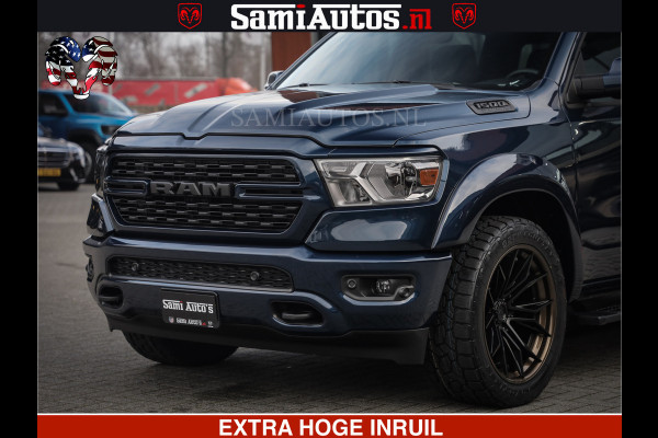 Dodge Ram SPORT | 5.7 V8 4x4 HEMI | PANORAMA DAK | GROOTSCHEM 12 INCH | LPG | Diamond Black Pearl | CREW CAB | DUBBELE CABINE | 5 PERSOONS | DC | VOORRAAD NR 2559 - 3308