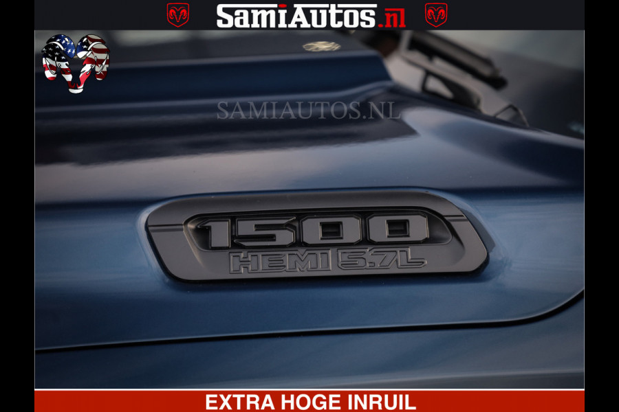 Dodge Ram SPORT | 5.7 V8 4x4 HEMI | PANORAMA DAK | GROOTSCHEM 12 INCH | LPG | Diamond Black Pearl | CREW CAB | DUBBELE CABINE | 5 PERSOONS | DC | VOORRAAD NR 2559 - 3308