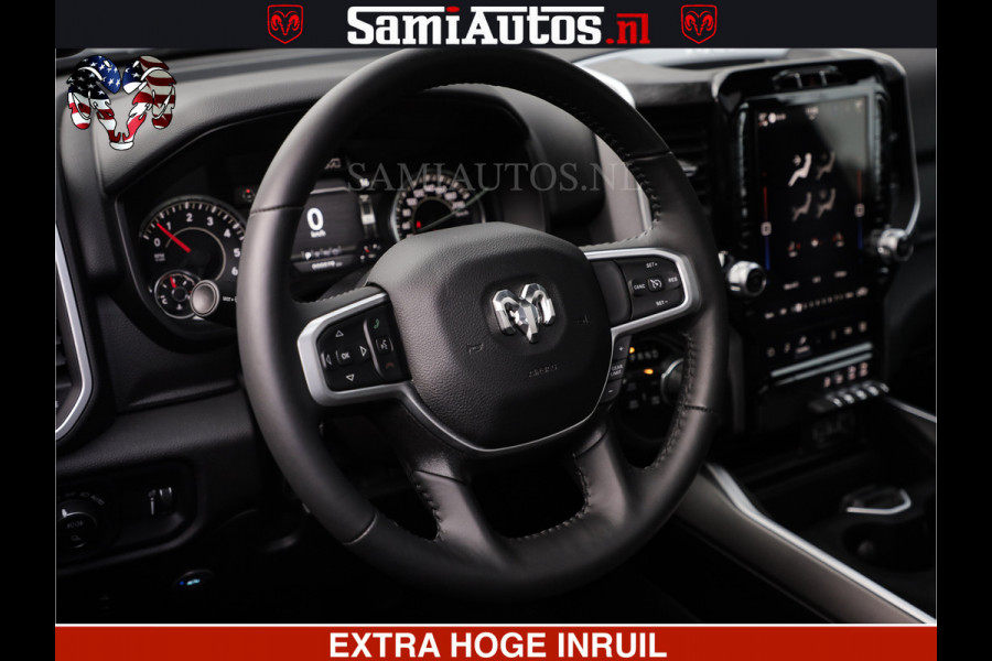 Dodge Ram SPORT | 5.7 V8 4x4 HEMI | PANORAMA DAK | GROOTSCHEM 12 INCH | LPG | Diamond Black Pearl | CREW CAB | DUBBELE CABINE | 5 PERSOONS | DC | VOORRAAD NR 2559 - 3308