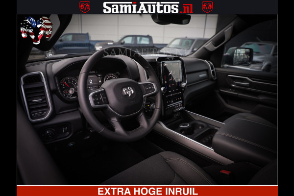 Dodge Ram SPORT | 5.7 V8 4x4 HEMI | PANORAMA DAK | GROOTSCHEM 12 INCH | LPG | Diamond Black Pearl | CREW CAB | DUBBELE CABINE | 5 PERSOONS | DC | VOORRAAD NR 2559 - 3308