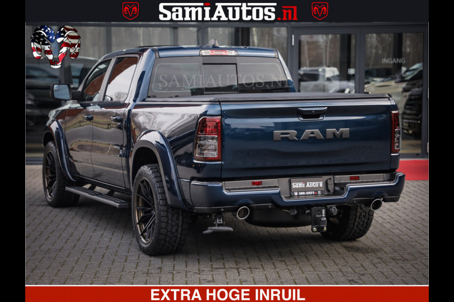 Dodge Ram SPORT | 5.7 V8 4x4 HEMI | PANORAMA DAK | GROOTSCHEM 12 INCH | LPG | Diamond Black Pearl | CREW CAB | DUBBELE CABINE | 5 PERSOONS | DC | VOORRAAD NR 2556 - 6053