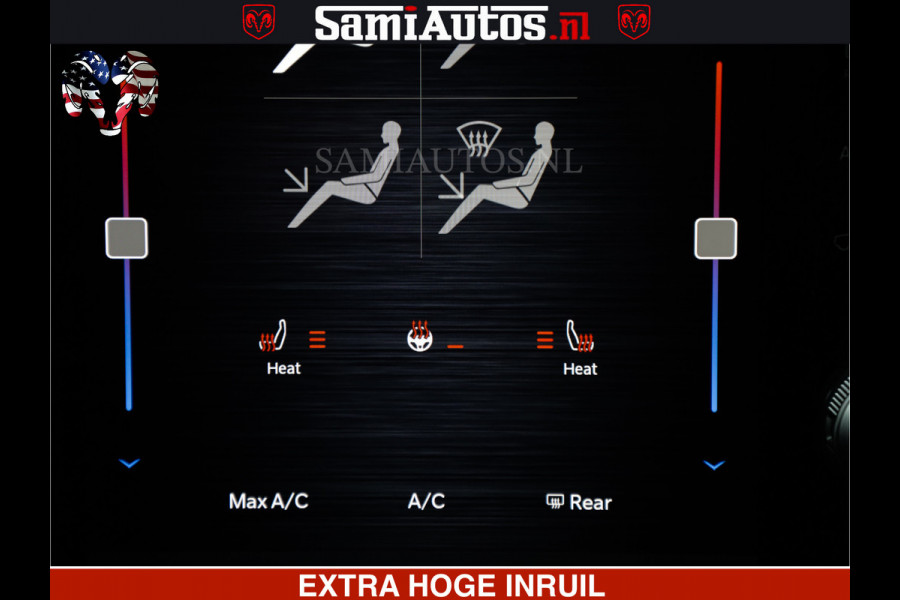 Dodge Ram SPORT | 5.7 V8 4x4 HEMI | PANORAMA DAK | GROOTSCHEM 12 INCH | LPG | Diamond Black Pearl | CREW CAB | DUBBELE CABINE | 5 PERSOONS | DC | VOORRAAD NR 2556 - 6053