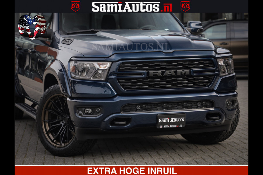 Dodge Ram SPORT | 5.7 V8 4x4 HEMI | PANORAMA DAK | GROOTSCHEM 12 INCH | LPG | Diamond Black Pearl | CREW CAB | DUBBELE CABINE | 5 PERSOONS | DC | VOORRAAD NR 2556 - 6053