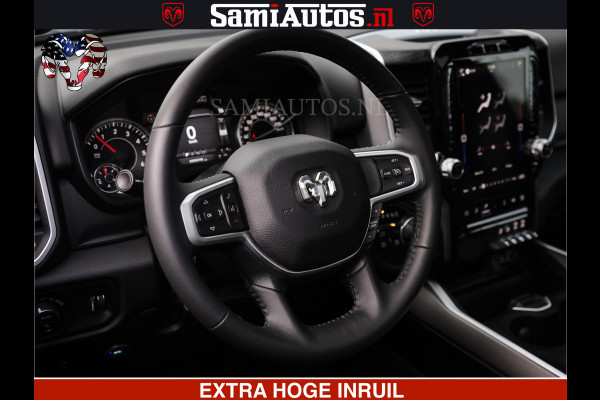 Dodge Ram SPORT | 5.7 V8 4x4 HEMI | PANORAMA DAK | GROOTSCHEM 12 INCH | LPG | Patriot Blue CREW CAB | DUBBELE CABINE | 5 PERSOONS | DC | VOORRAAD NR 2557 - 3328