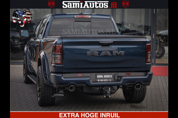 Dodge Ram SPORT | 5.7 V8 4x4 HEMI | PANORAMA DAK | GROOTSCHEM 12 INCH | LPG | Patriot Blue CREW CAB | DUBBELE CABINE | 5 PERSOONS | DC | VOORRAAD NR 2557 - 3328