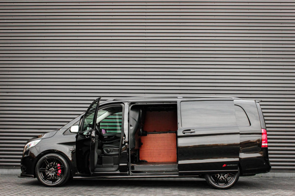Mercedes-Benz Vito 190PK EXTRA LANG JB- EDITION FULL BLACK / AMG / SPOILER / VERLAGINGSVEREN / NAVIGATIE / SIDE- BARS / FULL / NAV