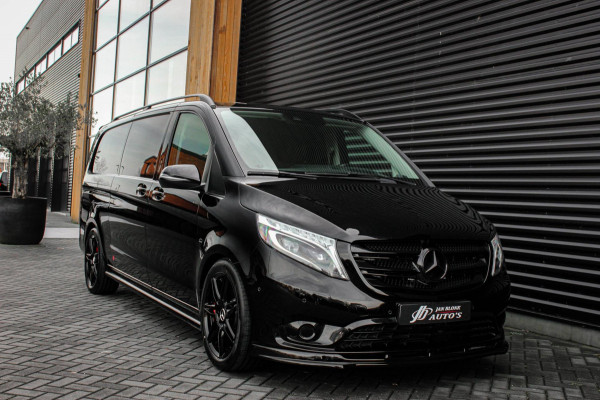 Mercedes-Benz Vito 190PK EXTRA LANG JB- EDITION FULL BLACK / AMG / SPOILER / VERLAGINGSVEREN / NAVIGATIE / SIDE- BARS / FULL / NAV
