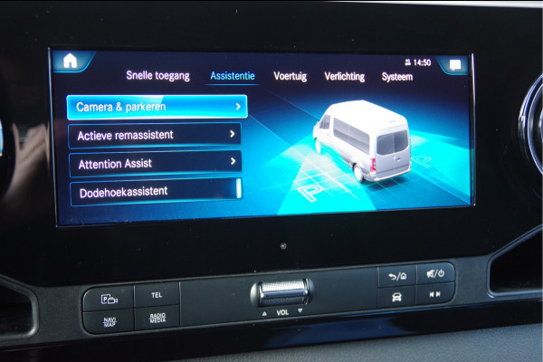 Mercedes-Benz Sprinter 319 3.0 CDI V6 L2H2 AUT. LED, LUCHTVERING, MBUX 10'', 360 CAMERA, STOELVERWARMING, CRUISE, CLIMA, PARKEERSENSOREN