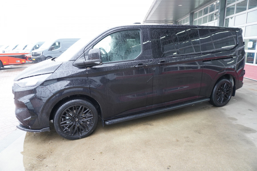 Ford Transit Custom 320L 2.0 TDCI 170PK L2H1 Limited DubbelCabine Automaat Nr. V094 | Elektrische Schuifdeur L+R | Airco | Adap.Cruise | Navi | 360 Camera/20 inch LM velgen enz enz DEMO