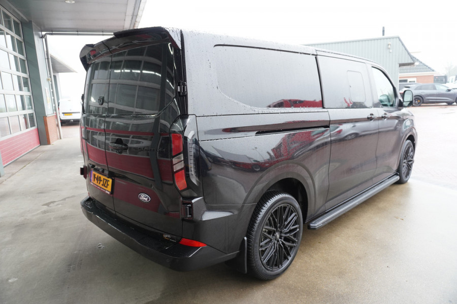 Ford Transit Custom 320L 2.0 TDCI 170PK L2H1 Limited DubbelCabine Automaat Nr. V094 | Elektrische Schuifdeur L+R | Airco | Adap.Cruise | Navi | 360 Camera/20 inch LM velgen enz enz DEMO