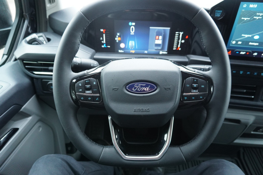Ford Transit Custom 320L 2.0 TDCI 170PK L2H1 Limited DubbelCabine Automaat Nr. V094 | Elektrische Schuifdeur L+R | Airco | Adap.Cruise | Navi | 360 Camera/20 inch LM velgen enz enz DEMO