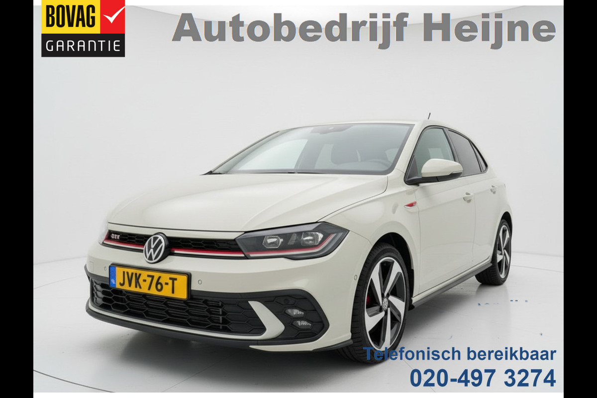 Volkswagen Polo 2.0 TSI GTI TSI 210PK DSG GTI-SPORT LED/CARPLAY/PDC FABRIEKS GARANTIE