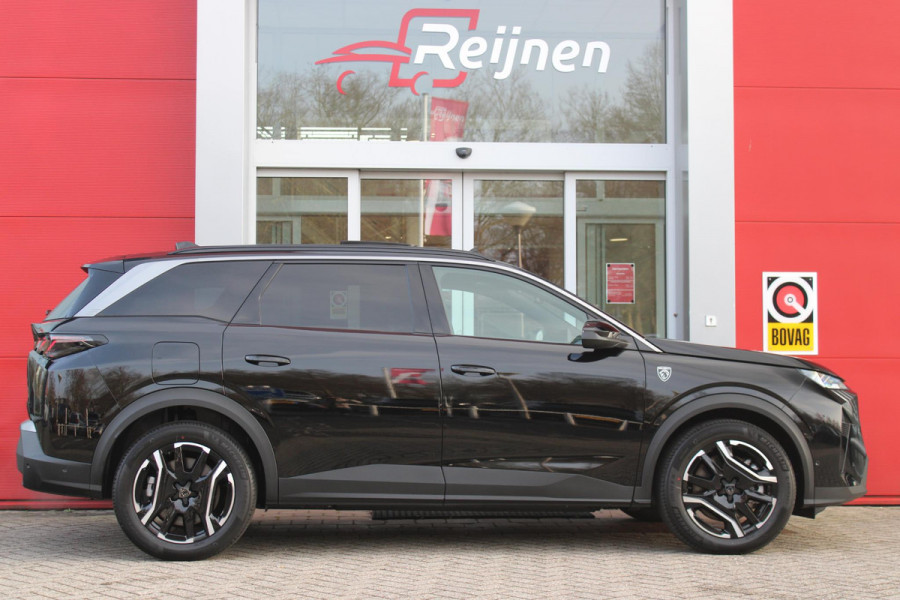 Peugeot 5008 1.6 plug-in Hybrid 195PK GT EXCLUSIVE 7 PERSOONS | PANORAMISCH SCHUIF/KANTEL DAK | FOCAL AUDIO SYSTEM | TREKHAAK MET AFNEEMBARE KOGEL | ELEKTRISCH BEDIENBARE VOORSTOELEN MET GEHEUGEN/MASSAGE FUNCTIE | STOEL/STUUR VERWARMING | NAVIGATIE | DRAADLOZE APPLE CARPLAY/ANDROID AUTO | FULL LED MATRIX KOPLAMPEN | 19" LICHTMETALEN VELGEN | ELEKTRISCH BEDIENBARE ACHTERKLEP | SFEER VERLICHTING | 360° CAMERA | DODEHOEK DETECTIE | KEYLESS ENTRY/START | 7,4KW ONBOARD CHARGER |