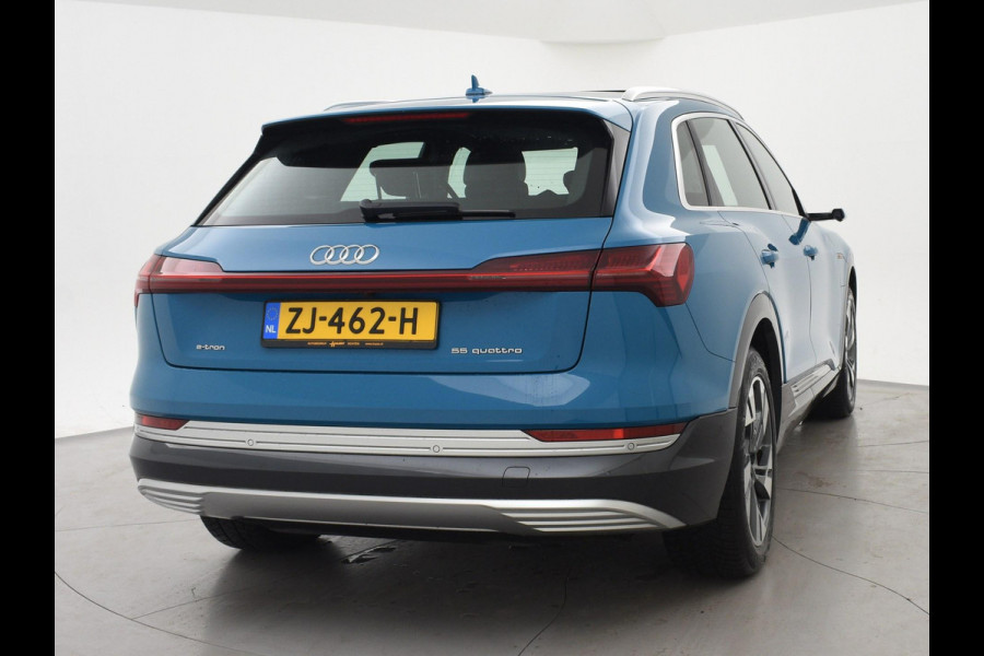 Audi e-tron 55 EDITION ONE + 360 CAMERA | B&O | LEDER | LUCHTVERING | PANORAMA | CAMERASPIEGELS | SFEERVERL.