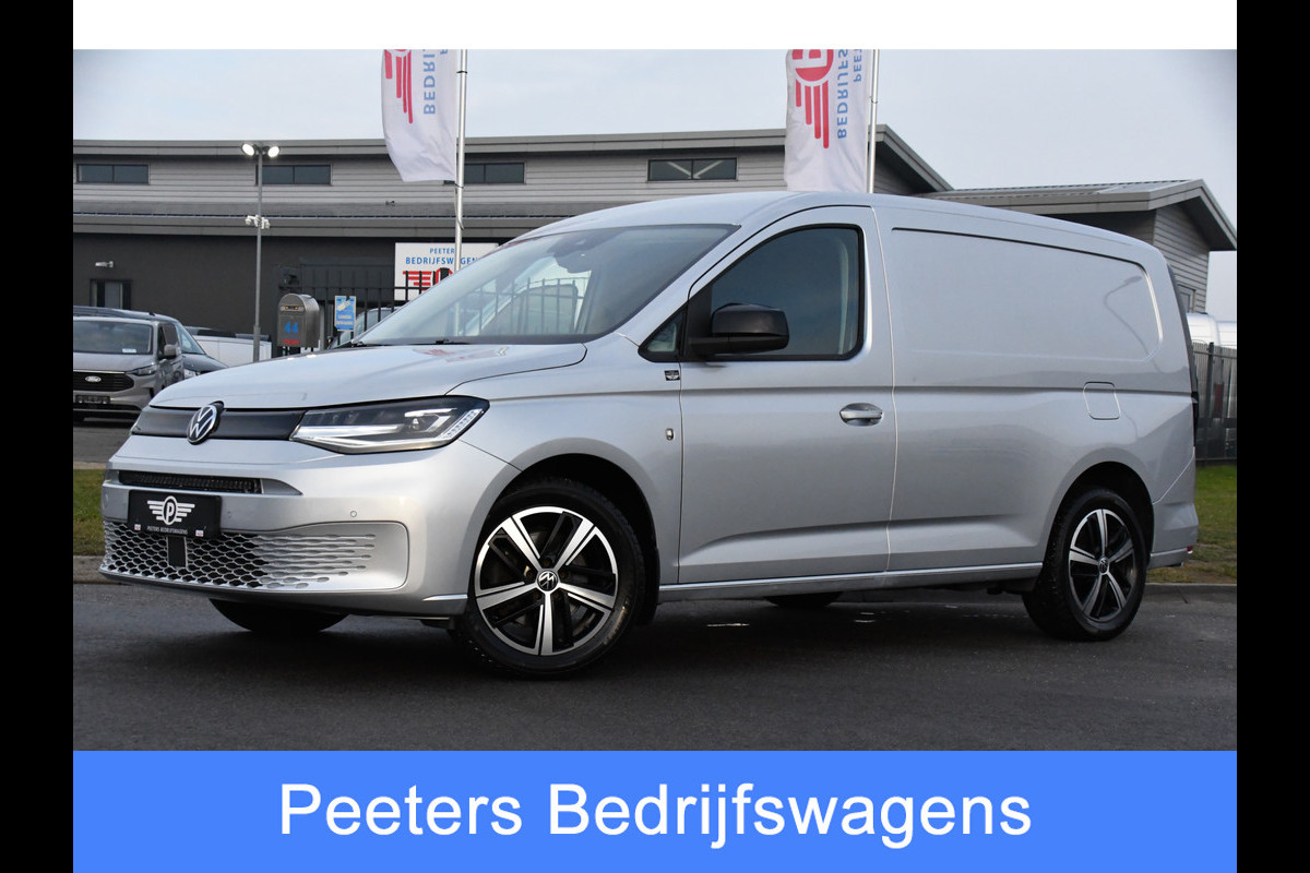 Volkswagen Caddy Cargo Maxi 2.0 TDI Exclusive PB Edition Adaptieve Cruise, Camera, Carplay, 122pk. LED, Stoelverwarming, Trekhaak, Standkachel, Automaat, Uniek!
