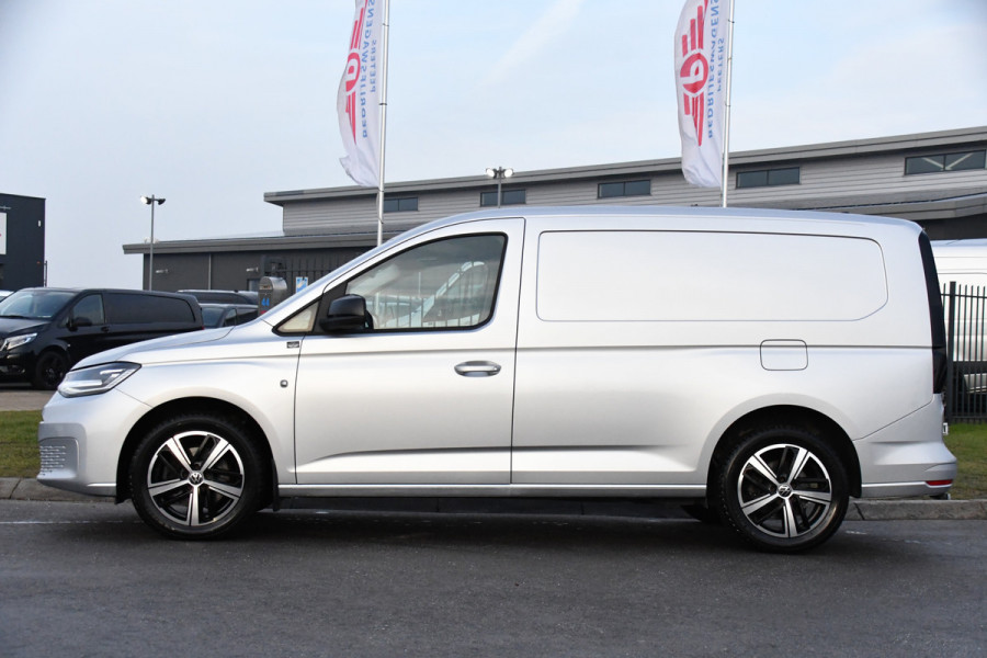 Volkswagen Caddy Cargo Maxi 2.0 TDI Exclusive PB Edition Adaptieve Cruise, Camera, Carplay, 122pk. LED, Stoelverwarming, Trekhaak, Standkachel, Automaat, Uniek!
