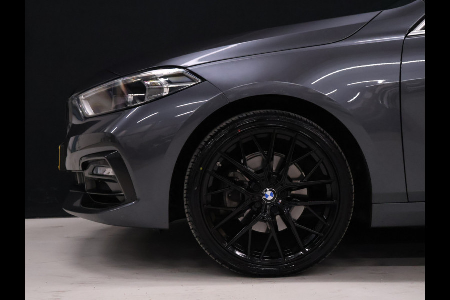 BMW 1-serie 118i M-Sport [M STUUR, APPLE CARPLAY, ANDROID, LEDVERLICHTING, STOELVERWARMING, PDC V+A, VOL LEDER, CRUISE, CLIMATE, NIEUWSTAAT]