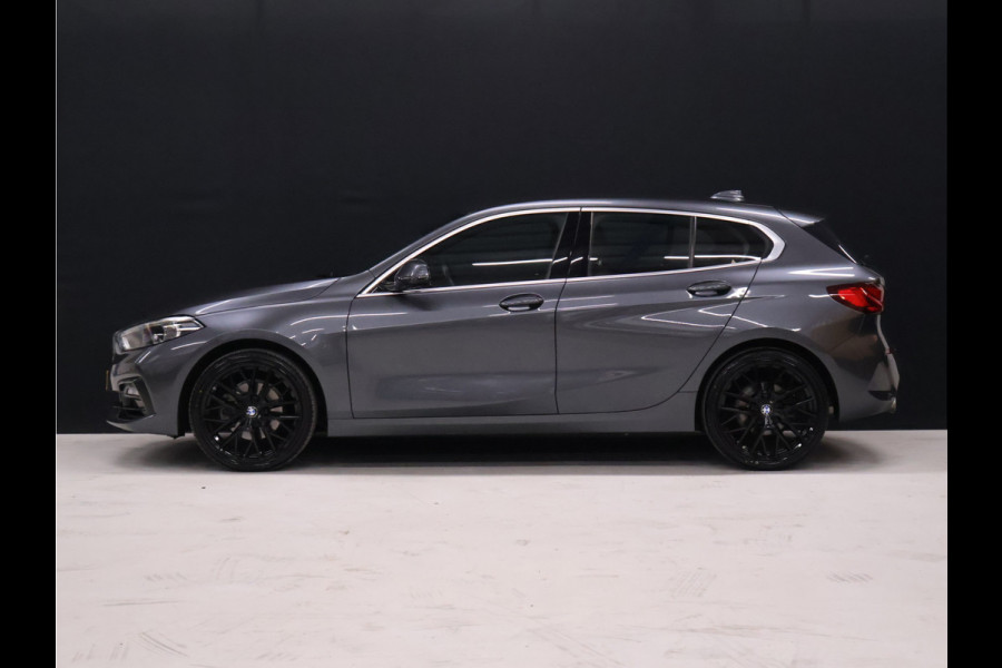 BMW 1-serie 118i M-Sport [M STUUR, APPLE CARPLAY, ANDROID, LEDVERLICHTING, STOELVERWARMING, PDC V+A, VOL LEDER, CRUISE, CLIMATE, NIEUWSTAAT]