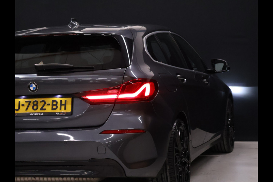 BMW 1-serie 118i M-Sport [M STUUR, APPLE CARPLAY, ANDROID, LEDVERLICHTING, STOELVERWARMING, PDC V+A, VOL LEDER, CRUISE, CLIMATE, NIEUWSTAAT]