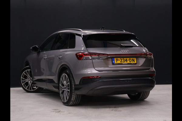 Audi Q4 e-tron 40 Launch edition Advanced Plus 77 kWh [APPLE CARPLAY, ANDROID, DIGITAL DASH, STOELVERWARMING, ADAPTIVE CRUISE, CAMERA, PDC V+A, ELEK. ACHTERKLEP, CLIMATE, NIEUWSTAAT]