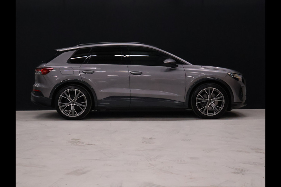 Audi Q4 e-tron 40 Launch edition Advanced Plus 77 kWh [APPLE CARPLAY, ANDROID, DIGITAL DASH, STOELVERWARMING, ADAPTIVE CRUISE, CAMERA, PDC V+A, ELEK. ACHTERKLEP, CLIMATE, NIEUWSTAAT]