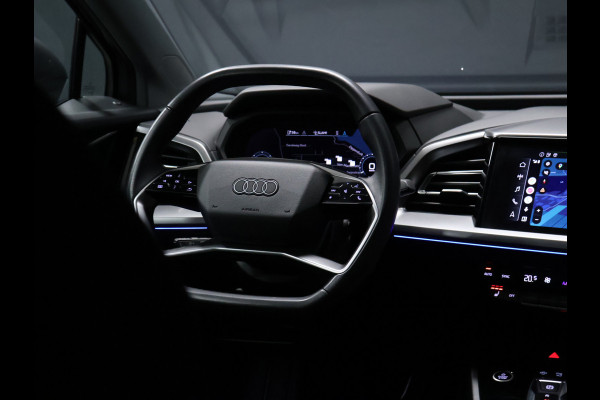 Audi Q4 e-tron 40 Launch edition Advanced Plus 77 kWh [APPLE CARPLAY, ANDROID, DIGITAL DASH, STOELVERWARMING, ADAPTIVE CRUISE, CAMERA, PDC V+A, ELEK. ACHTERKLEP, CLIMATE, NIEUWSTAAT]
