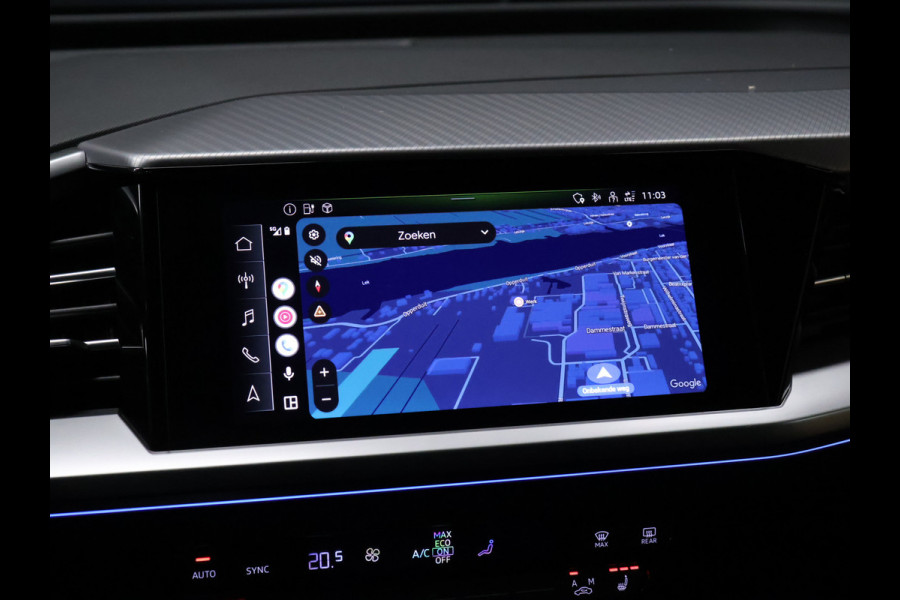 Audi Q4 e-tron 40 Launch edition Advanced Plus 77 kWh [APPLE CARPLAY, ANDROID, DIGITAL DASH, STOELVERWARMING, ADAPTIVE CRUISE, CAMERA, PDC V+A, ELEK. ACHTERKLEP, CLIMATE, NIEUWSTAAT]