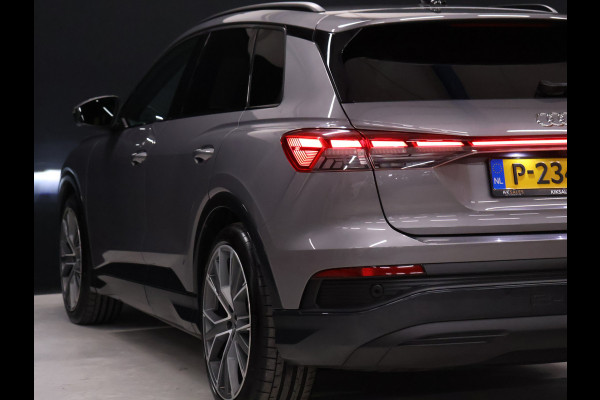 Audi Q4 e-tron 40 Launch edition Advanced Plus 77 kWh [APPLE CARPLAY, ANDROID, DIGITAL DASH, STOELVERWARMING, ADAPTIVE CRUISE, CAMERA, PDC V+A, ELEK. ACHTERKLEP, CLIMATE, NIEUWSTAAT]