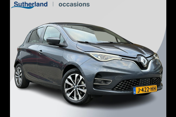 Renault ZOE R135 Intens 52 kWh | Accuhuur | DC Lader | Easy Link 9'' | Dodehoeksensoren | Climate Control | Cruise Control | Achteruitrijcamera | Navi |