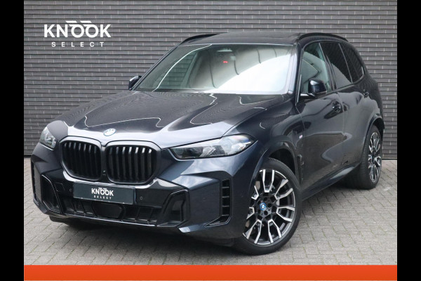 BMW X5 xDrive50e High Executive M Sport Pakket Automaat / Live Cockpit Plus / Panoramadak / Trekhaak / Luchtvering / Harman Kardon / Comfortstoelen / Warmtecomfortpakket / Sfeerverlichting / Active Protection / Shadow Line / 21 Inch